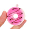 1PCS 5X2CM Simulation Whole PU Doughnut Squishy Toy Phone Chain