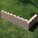 Fence Concrete Mold Brick Cement Mould Garden Path Plastic DIY Tool Courtyard