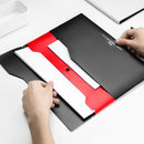 Fizz 6 Pcs/set 6 Colors Double Layer Document Bags File Folder Waterproof A4 File Document Holder Business Documents Pouch with Pen Clip from Xiaomi Youpin