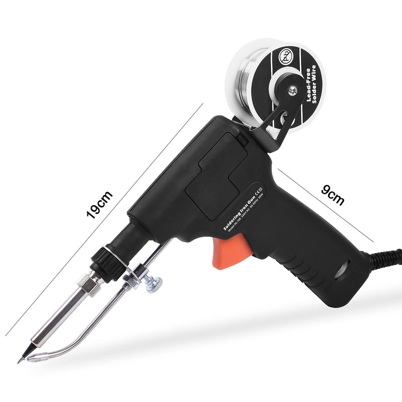 60W Automatically Send Tin Solder Iron 260-480 Adjustable Temperature Rework Station EU Plug/US Plug with Sunction Pump & Solder Wire