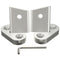 Wind Shield Driving Light Mount Brackets Clamps Lamp Holder Kit 07-15 For Jeep Wrangler
