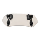 Universal Adjustable Clip On Brown Windshield Extension Spoiler Wind Small Windscreen Deflector For Motorcycle Scooter