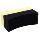 Car Tyre Brush Sponge Tire Dressing Applicator Crescent-shaped Foam Cleanin S6G3