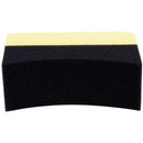 Car Tyre Brush Sponge Tire Dressing Applicator Crescent-shaped Foam Cleanin S6G3