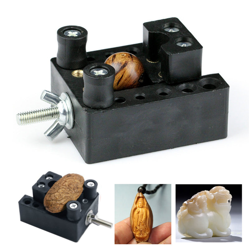 2pcs Mini Convenient Carving Clamp Bench Clip Nut Fixed Pliers Olive Bodhi Beads Gripper