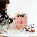Wooden Donut Wall Candy Stand Table Holder Home Party Decorations Wedding Supply Sweet