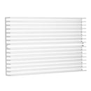 5pcs 100x60x10mm Short Toothed Aluminum Alloy Heat Sink Radiator