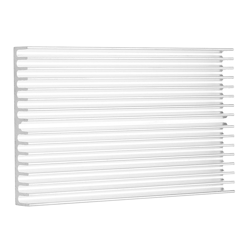 5pcs 100x60x10mm Short Toothed Aluminum Alloy Heat Sink Radiator