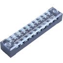 5 Pcs Dual Row 10 Position Screw Terminal Block Connector 600V 15A E9E9