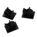 Cable Clips, Wire Clips, 50 Pieces 3 meters Self-Adhesive Adjustable Car Wi