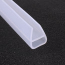 U-Shape 1M Shower Screen Sealing Bath Shower Glass Door Strip 6mm/8mm/10mm/12mm