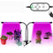 ZANLURE 360 Rotatable Three Head Grow Light Outdoor Multi-functional Lights LED Work Light with Clip Base and Adapter -US Plug