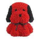 Artificial Rose Flower Dog Holiday DIY Birthday Gift 38cm Beautiful For Wedding Decorations