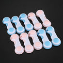 10 Pieces Door Lock Door Safety Closure for Child and Baby Door Cabinet Dra