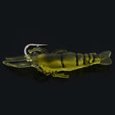 5 Pieces X Soft shrimp Simulation of soft shrimp Lure bait Fishing Lure Hoo E5K9