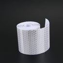 5cm x 3 meters Reflective film Safety Warning Tape Reflective Tape Self adh