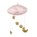 White Pink Moon Cloud And Star Baby Bed Hanging Room Decorations Accessories Nursery Decor Drop