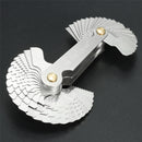 52 Blades Metric Whitworth 55/60 Screw Pitch Thread Measuring Gauge Checker