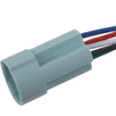 16mm Green On Off LED 12V Latching Push Button Power Switch Waterproof
