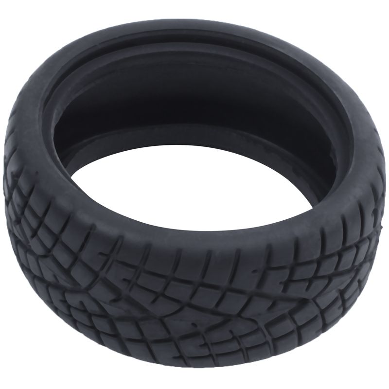 1/10 RC Car On Road Performance Rubber Racing Tire Tyre 8001 with Sponge 4pcQ9Z9