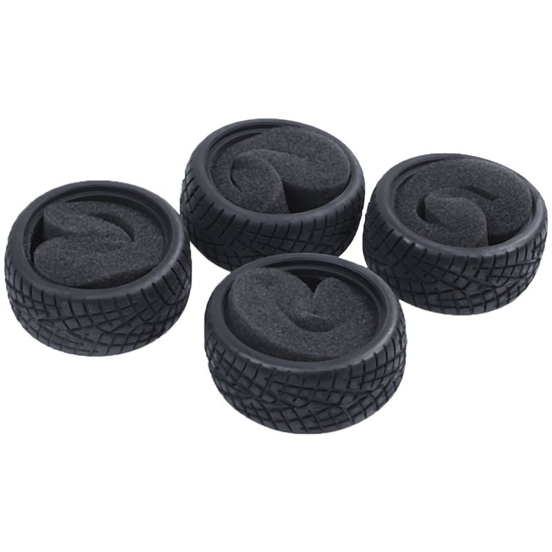 1/10 RC Car On Road Performance Rubber Racing Tire Tyre 8001 with Sponge 4pcQ9Z9