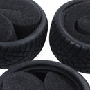 1/10 RC Car On Road Performance Rubber Racing Tire Tyre 8001 with Sponge 4pcQ9Z9