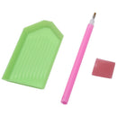 5D Diamond Painting Embroidery Set Cross Stitch Kits Gril and Butterfly for