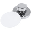 1x Vacuum Stainless Steel Suction Cup Hook,Double Hooks Wall Hook,Bath Towe Q8P4