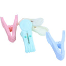 12 Pcs Plastic Clothing Pegs Clips Clothes Pins C4M5
