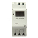 New DIN Rail Time Relay Switch Digital LCD Power Programmable Timer DC 12V