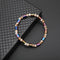 Unisex Ethnic Hematite Beads Anklet Classic Colorful Beaded Ankle Bracelets Creative Jewerlys