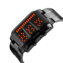 SKMEI 1179 LED Watch Fashion Alloy Case Swimming Men Sport Digital Watch