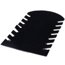 Black Velvet Necklace Pendant Jewellery Display Stand Bust Show Case Holder V7I2