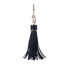 Women PU Leather Tassel Keychain, Handbag Wallet Accessories, Car Key Chain X3T7