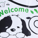 Cute dog  Banksy Vinyl Art Wall Stickers decals for Nursery and kids Q9Z7