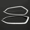 2pcs Chrome Front Fog Light Trim Decoration Cover For Hyundai Tucson 2015 2016