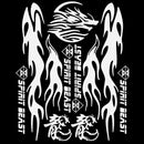 SPIRIT BEAST Reflective Motorcycle Stickers Gas Fuel Tank Protector Car Decoration