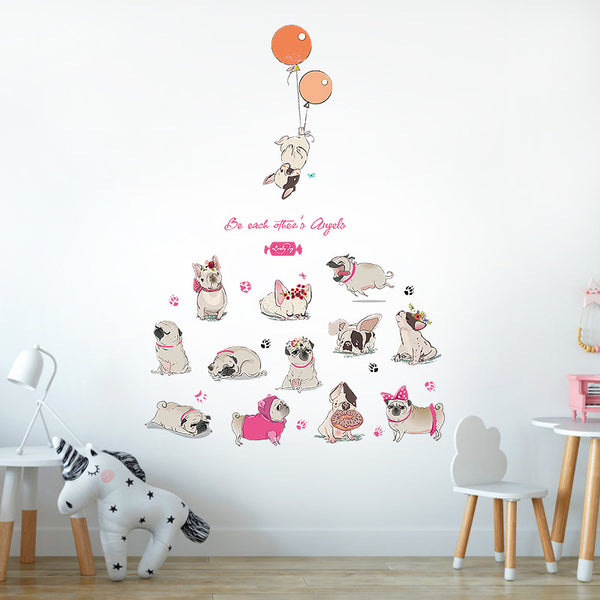 Miico SK7186 Children's Bedroom Decoration Sticker Wall Sticker DIY Stickers Cabinet Stickers