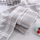 Jacquard Towel 100% Cotton Solid Bath Towel Beach Towel For Adults Fast Drying Soft 3 Colors Thick High Absorbent Antibacterial