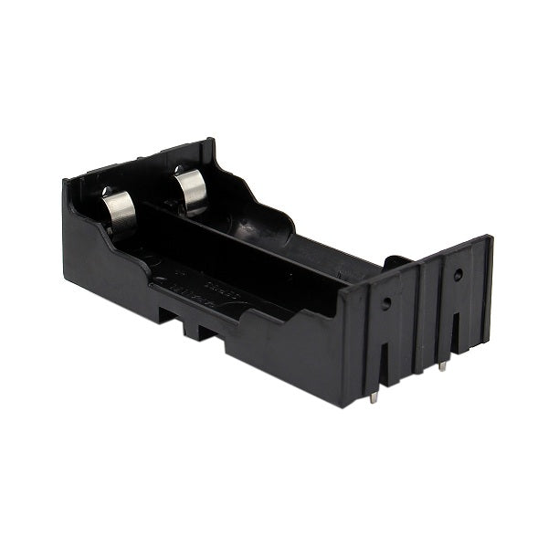 DIY 2-Slot 18650 Battery Holder With Pins