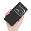 Bakeey Flip With Window Shockproof PU Leather Full Body Cover Protective Case for Xiaomi Redmi Note 7 / Redmi Note 7 PRO