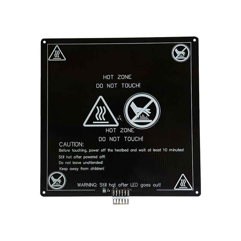 Anet 220x220x3mm 120W 12V MK3 Aluminum Board PCB Heated Bed With Wire For 3D Printer