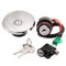 Lock Ignition Switch & Key & Petrol Fuel Gas Cap For  Suzuki GN125 125cc