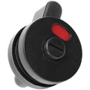 2pcs Public Toilet Door Locking Rotating Red Green Indicator Knob Lock