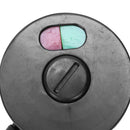 2pcs Public Toilet Door Locking Rotating Red Green Indicator Knob Lock