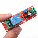 3pcs Delay Timer Switch Adjustable 0-10sec With NE555 Electrical Input 12V 10A