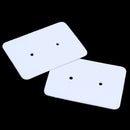 Earring Display Cards, 200 PCS White Paper Earrings Tags,Ear Stud Earring C J1P5