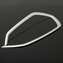 2pcs Chrome Front Fog Light Trim Decoration Cover For Hyundai Tucson 2015 2016