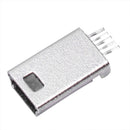 10 pieces Mini USB Type B Male 180 Degree 5 Pin SMD SMT for Soldering Jack  H7V7