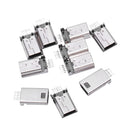 10 pieces Mini USB Type B Male 180 Degree 5 Pin SMD SMT for Soldering Jack  H7V7